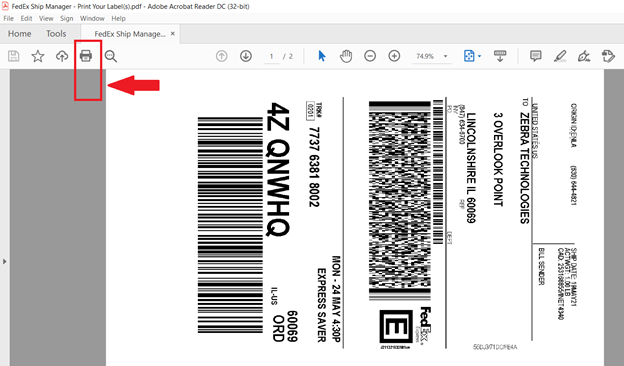 Manage Logo on Shipping Labels