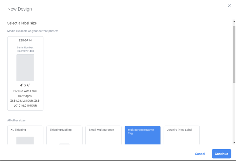 Adding an Image to a Label Design