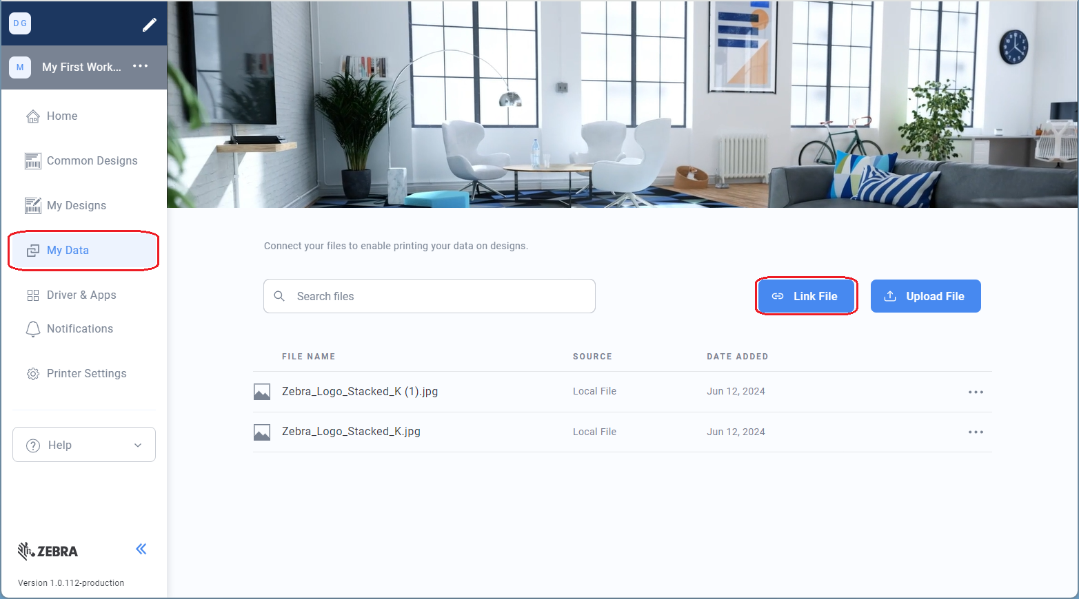 Link Files from Google Drive to ZSB Workspace