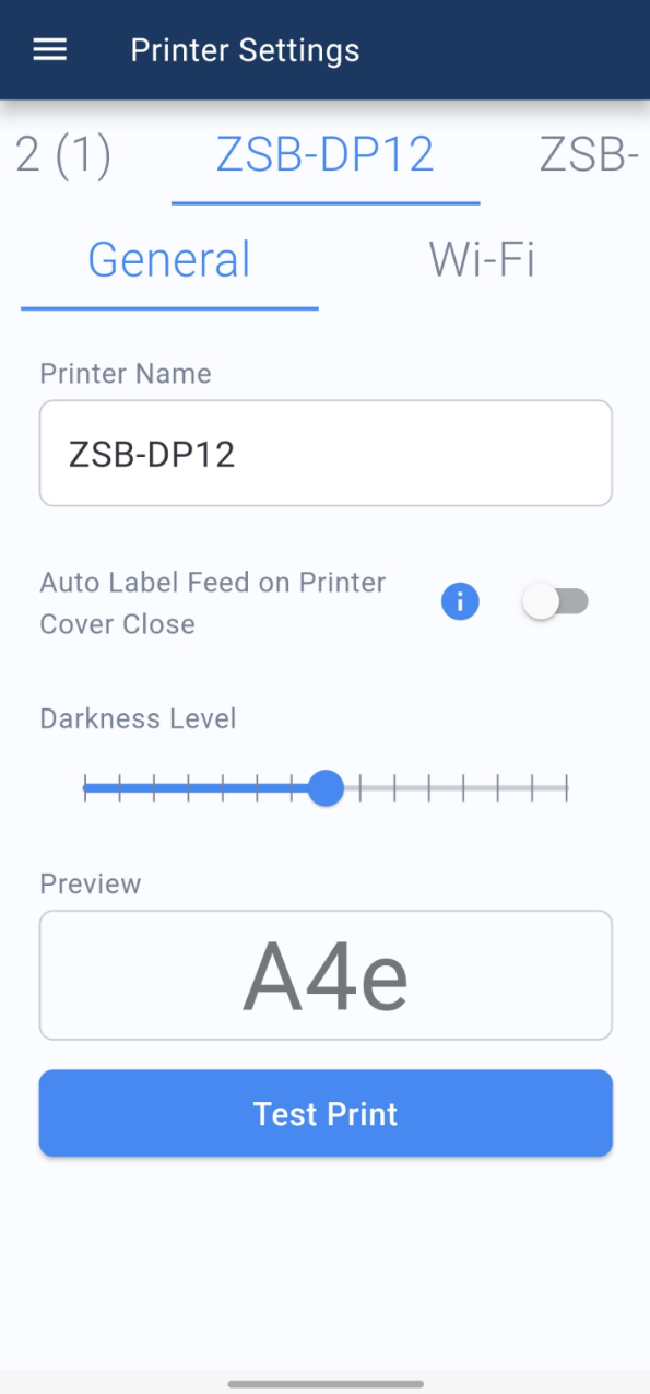 Adjusting the Printing Preferences