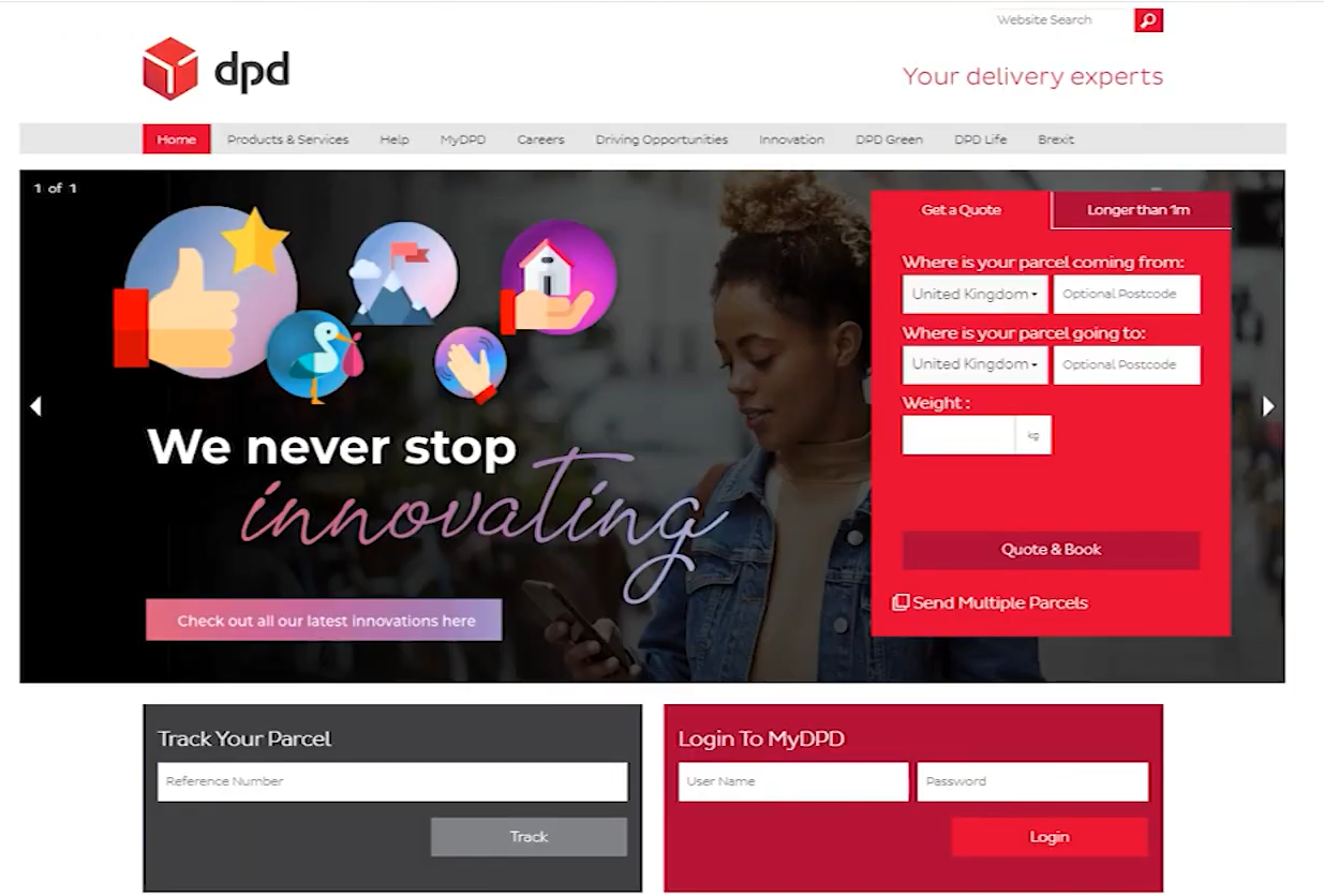 Print a Shipping Label from DPD Local