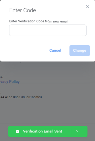 Changing the Email in the ZSB Workspace