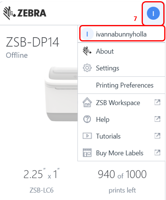 Changing the Email in the ZSB Workspace