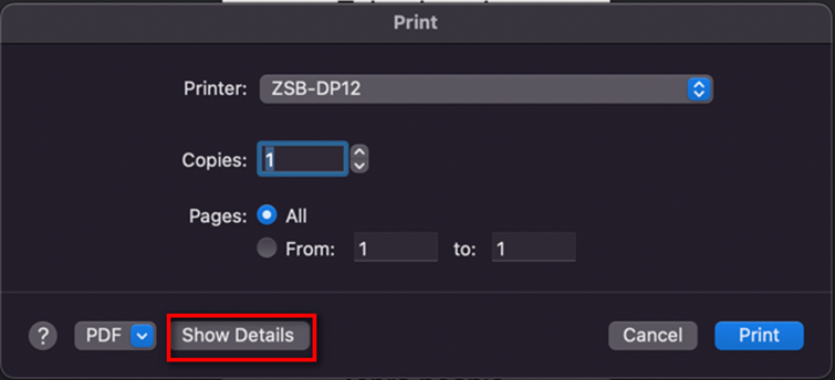 Printing from Shopify on Mac (Chrome and Firefox only)